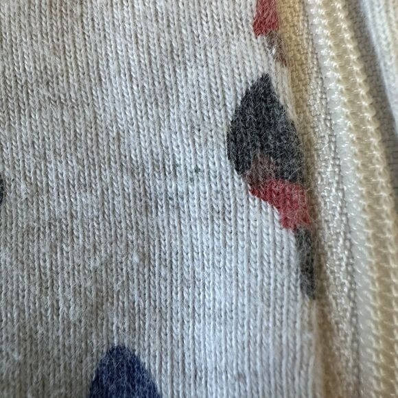 Hanna Andersson Size 3-6 Months Baby Zip Sleeper Rainbow Gnomes Christmas Winter - Picture 4 of 5